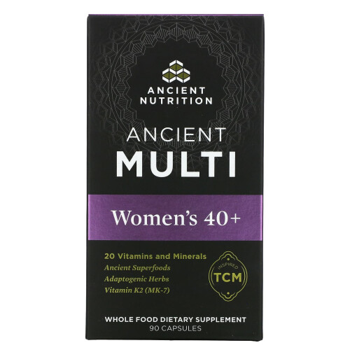 Ancient Nutrition, Multi Femmes 40+, 90 Gélules