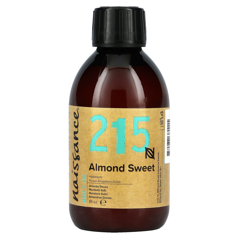 Naissance , Sweet Almond Oil 215, 8 Fl Oz (250 Ml)