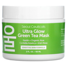 SeoulCeuticals, Ultra Glow Grüntee Schönheitsmaske, 2 fl oz (60 ml)