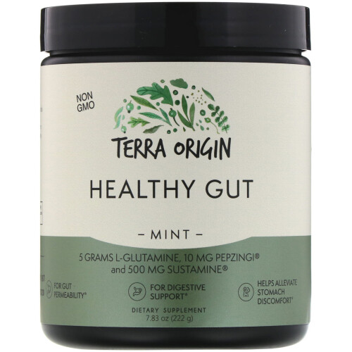 Terra Origin, Gesunder Darm, Minze, 7,83 oz (222 g)