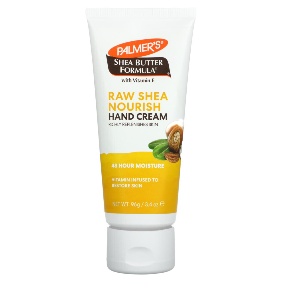 Palmer's, Shea Butter Formula with Vitamin E, Raw Shea Nourish Hand Cream, 3.4 oz (96 g)