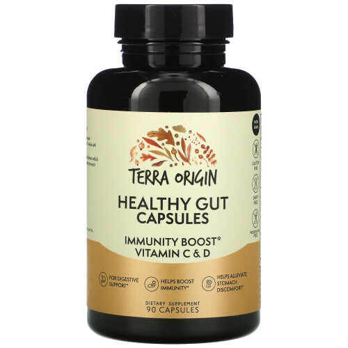 Terra Origin, Capsules Intestin Sain, 90 Capsules