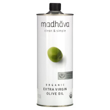 Madhava Natural Sweeteners, Organic Extra Virgin Olive Oil, 33.8 fl oz