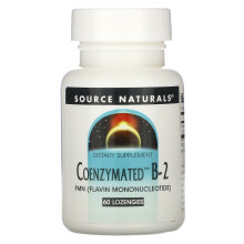 Source Naturals, Coenzymiertes B-2, 60 Lutschtabletten