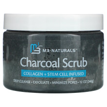 M3 Naturals, Gommage au Charbon, 12 oz (340 g)
