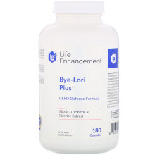 Life Enhancement, Bye-Lori Plus, 180 vegetarische Kapseln