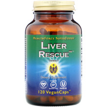 HealthForce Superfoods, Leber Rettung, Version 6, 120 vegane Kapseln