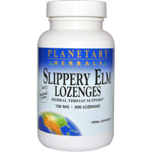 Planetary Herbals, Ulmenrinden-Lutschtabletten, Mandarine, 150 mg, 200 Lutschtabletten