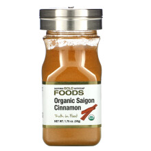 California Gold Nutrition, Bio-Saigon-Zimt, Nicht bestrahlt, Nicht-ETO, 2,33 Unzen (66 g)
