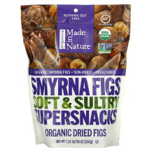 Made in Nature, Bio-Getrocknete Smyrna-Feigen, Sonnengetrocknet, Ungeschwefelt, 1 Pfund (454 g)