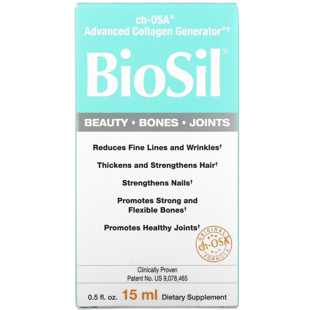 Biosil By Natural Factors , Ch-Osa Advanced Collagen Generator, 0.5 Fl Oz (15 Ml)