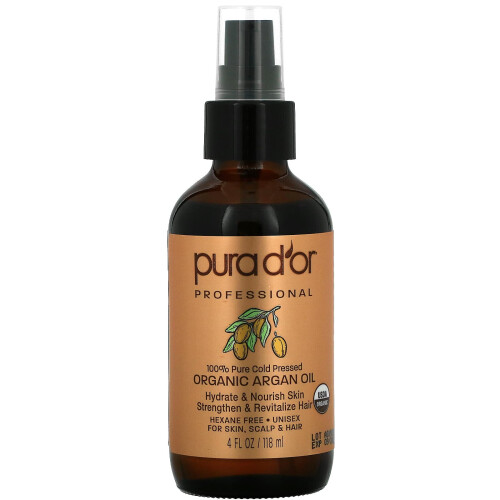 Pura D'or, Bio-Arganöl, 4 fl oz (118 ml)