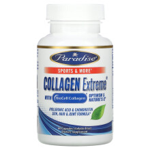Paradise Herbs, Kollagen Extreme mit BioCell Kollagen, 60 Kapseln