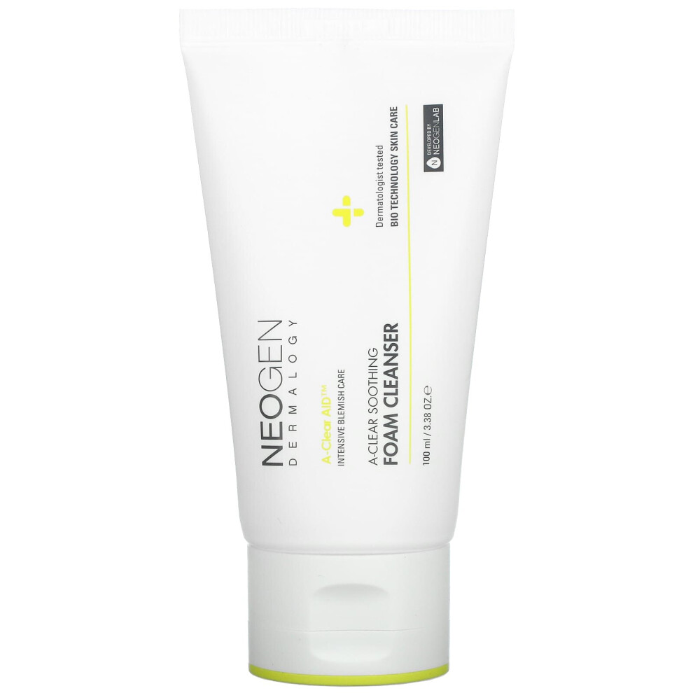 Neogen , A-Clear Soothing Foam Cleanser, 3.38 Oz (100 Ml)