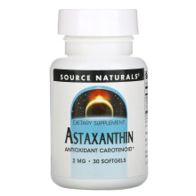 Source Naturals, Astaxanthin, 2 mg, 30 Softgels