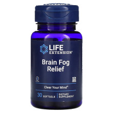 Life Extension, Soulagement du Brouillard Cérébral, 30 Gélules Souples
