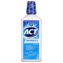 Act, Dry Mouth Anticavity Fluoride Mouthwash with Xylitol, Alcohol Free, Soothing Mint, 18 fl oz (532 ml)