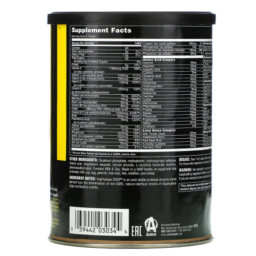 Universal Nutrition, Animal Pak, The Ultimate Training Pack, 30 Packs 1