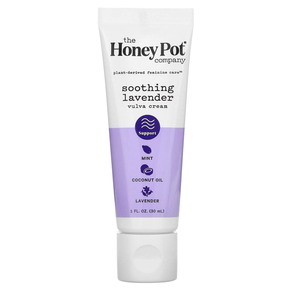 The Honey Pot Company Cream/Lavender Vulva Soothing 1 Fl Oz (30 Ml)