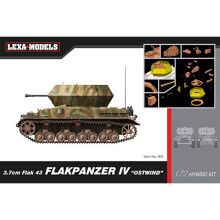 Dragon 3.7Cm Flak 43 Flakpanzer IV "Ostwind" Lexa Model - 1:72 Scale