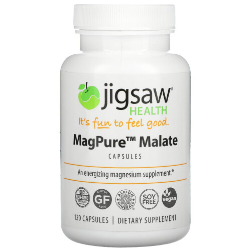 Jigsaw Health Jigsaw Health, MagPure Malate, 120 Capsules