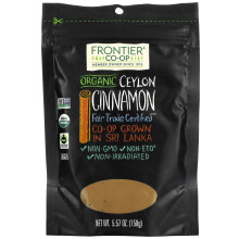 Frontier Co-op, Bio Fair Trade Ceylon-Zimt, 5,57 oz (158 g)