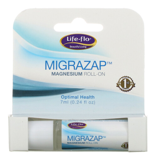 Life-flo, Migrazap Magnesium Roll-On, 0,24 fl oz (7 ml) 1