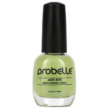 Probelle Anti-Bite Base Coat 0.5 fl oz - Matte Finish, Stops Nail Biting with Marine Algae & Horse Chestnut Extracts; DBP/Toluene/Formaldehyde Free