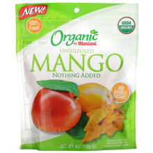 Mariani Dried Fruit, Bio-ungeschwefelte Mango, 4 Unzen (113 g)