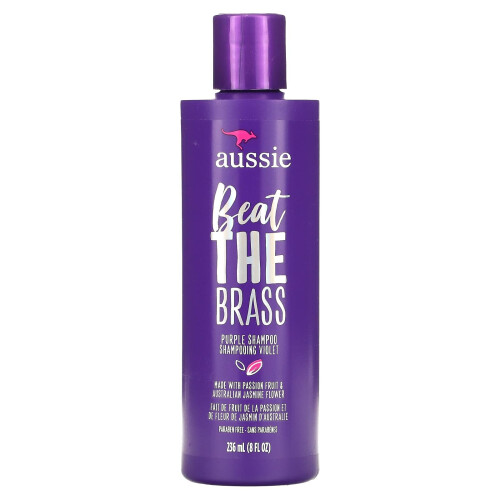 Aussie Aussie, Beat The Brass, Purple Shampoo, 8 fl oz (236 ml)