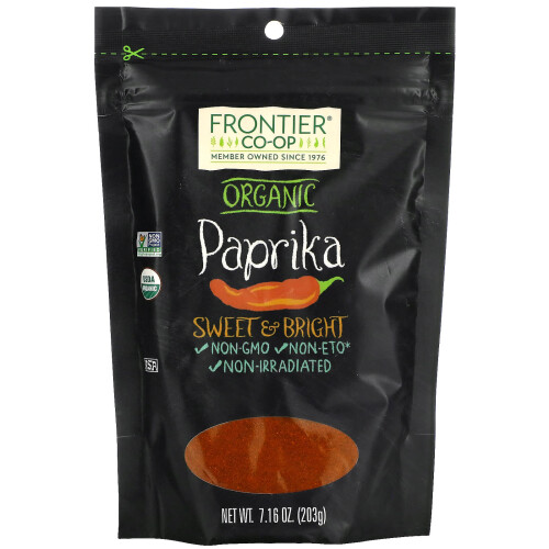 Frontier Co-op, Bio-Paprika, 7,16 Unzen (203 g)
