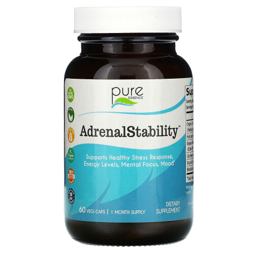Pure Essence, AdrenalStability, 60 Vegi-Kapseln