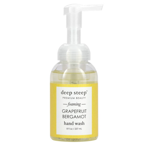 Deep Steep Schuimende Handzeep, 8oz (Grapefruit Bergamot)