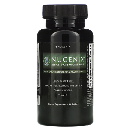 Nugenix, Men's Daily Testosterone Multivitamin, 60 Tablets 2
