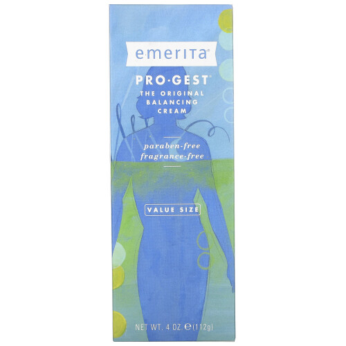 Emerita, Pro-Gest, Balancing Cream, parfumvrij, 4 oz (112 g) 1