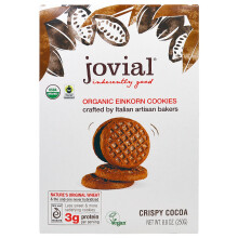 Jovial, Bio-Einkorn-Kekse, Knusprig Kakao, 8,8 oz (250 g)