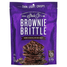 Sheila G's, Brownie Brittle, Dunkle Schokolade Meersalz, 5 oz (142 g)