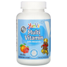 YumV's, Multi Vitamines avec Minéraux, Fruit Délicieux, 120 Gelées