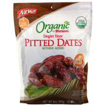 Mariani Dried Fruit, Bio-Deglet-Noor-Datteln, entsteint, 8 oz (227 g)