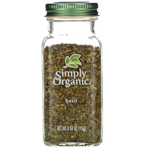 Simply Organic, Basilikum, 0,54 oz (15 g)