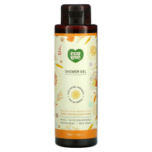 ecoLove - Gel Douche Naturel Hydratant pour Peau Sèche - Carotte, Potiron et Patate Douce Bio - Sans SLS ni Parabènes - Vegan