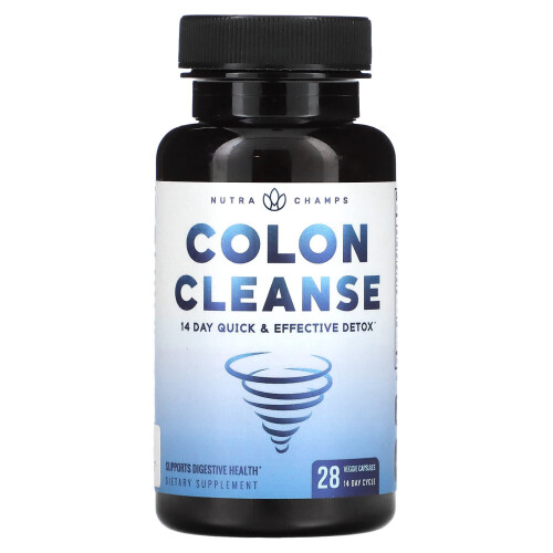 NutraChamps, Colon Cleanse, 28 Veggie Capsules