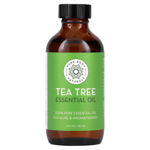 Pure Body Naturals, Ätherisches Öl, Teebaum, 4 fl oz (120 ml)