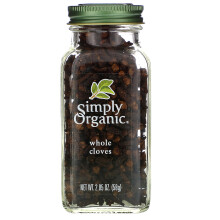 Simply Organic, Ganze Gewürznelken, 2,05 oz (58 g)