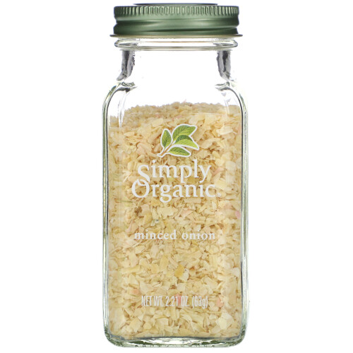 Simply Organic, Oignon Haché, 2,21 oz (63 g)
