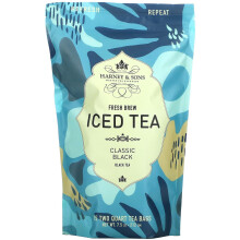 Harney & Sons, Fresh Brew Iced Tea, Classic Black , 15 Tea Bags, 7.5 oz (212 g)