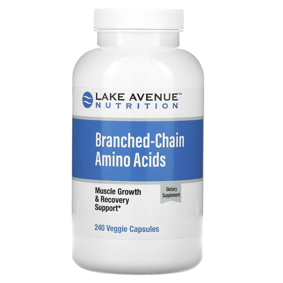 Lake Avenue Nutrition , Branched-Chain Amino Acids, 240 Veggie Capsules