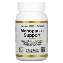 California Gold Nutrition, Menopause Unterstützung, 30 Vegetarische Kapseln