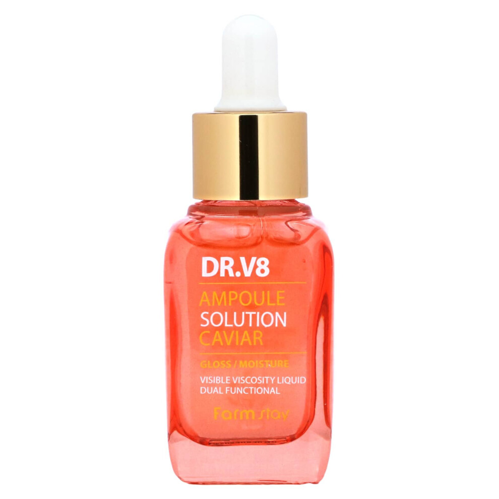 Farmstay , Dr. V8 Ampoule Solution Caviar, 30 Ml