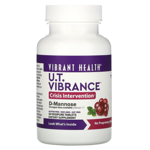 Vibrant Health, U.T. Vibrance, 50 Comprimés Vegipure
